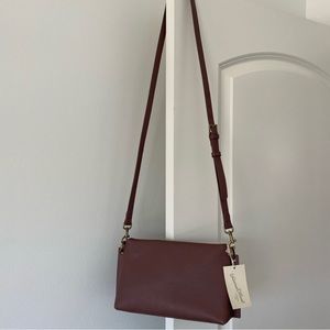 Burgundy Universal Thread Crossbody Bag